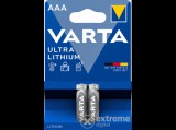 Varta Ultra Lithium AAA mikroelem 2db