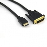 VCOM HDMI-DVI kábel 3m, fekete (CG481G-3) (CG481G-3) - HDMI