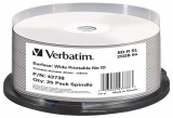 Verbatim BD-R 25GB 6X DATALIFE PLUS NYOMTATHATÓ NO ID CAKE (25)