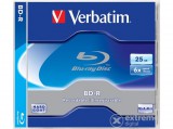 Verbatim BD-R Blu-Ray SL 25GB 6x normál tokban