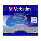 Verbatim BD-RE újraírható Blu-ray lemez 25GB normál tok (43615) - Lemez