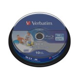 Verbatim Blu Ray 6x BD-R Wide Printable Cake (10) /43804/