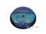 Verbatim CD-R 700 MB, 80min, 52x, hengeren (10db)