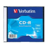 Verbatim CD-R írható CD lemez 700MB vékony tok (43347/408A1) - Lemez