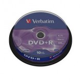 Verbatim DVD+R 16x Cake (10) /43498/