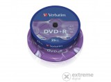 Verbatim DVD+R 4,7 GB 16x, hengeren (25db)