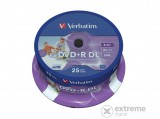 Verbatim DVD+R 8,5 GB, 8x, kétrétegű lemez "Double Layer" (25db)