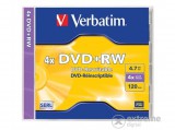 Verbatim DVD+RW 4,7 GB, 4x, újraírható, normál tokban