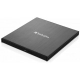Verbatim külső DVD író fekete (43886) (verbatim43886) - Optikai meghajtó