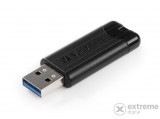 Verbatim PinStripe 64GB USB 3.0 pendrive, fekete (49318)