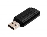 Verbatim PinStripe 8GB, USB 2.0, 10/4MB/sec, fekete pendrive