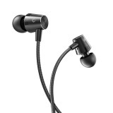 Vezetékes fülhallgató, headset 3,5 mm-es Jack csatlakozóval Hoco M79 Cresta fekete
