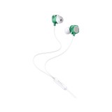 Vezetékes fülhallgató, headset 3,5 mm-es Jack csatlakozóval Jokade JD040 zöld