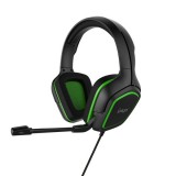 Vezetékes sztereó fejhallgató, 3.5 mm, mikrofon, iPega, PG-R006, zöld (86512) - Fejhallgató