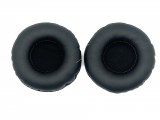 VHBW Fejhallgató, fülhallgató fülpárna szivacs 60mm különböző fejhallgatókhoz, fekete 1pár