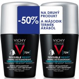 Vichy Dezodor Invisible Resist foltok és irritáció ellen férfiaknak DUO PACK