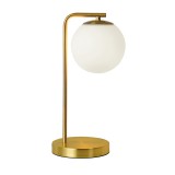 Viokef DANAE asztali lámpa, arany, E14,LED foglalattal, VIO-4219300
