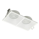 Viokef FINO beépíthető lámpa, fehér, 2 db GU10 foglalattal, VIO-4225100
