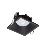 Viokef FINO beépíthető lámpa, fekete, GU10 foglalattal, VIO-4225001