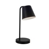 Viokef LYRA asztali lámpa, fekete, E14 foglalattal, VIO-4153101