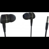 Vivanco Solidsound Black In Ear vezetékes fejhallgató fekete (38901) (VI38901) - Fülhallgató