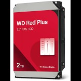 Western digital 3,5" 2000gb bels&#337; sataiii 5400rpm 64mb red plus wd20efpx winchester 3 év