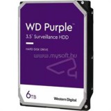 Western Digital HDD 6TB 3.5" SATA 5400RPM 128MB PURPLE SURVEILLANCE (WD62PURZ)