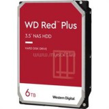 Western Digital HDD 6TB 3.5" SATA 5400RPM 128MB RED PLUS NAS (WD60EFZX)