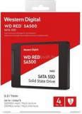 Western Digital SSD 4TB 2.5" SATA 7MM 3D NAND RED (WDS400T1R0A)