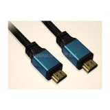 WIRETEK kábel HDMI Összekötő 2m, Male/Male, v2.0, Fém csatlakozó (WH103)