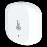 Woox smart zigbee páratartalom és hőmérséklet érzékelő - r7048 (1xcr2032, zigbee 3.0, beltéri)