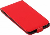 WPower Samsung Galaxy S5 valódi bőr telefontok, TELTOK0001-R piros (3468)