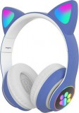 Wpower STN-28 Kid Macskafüles fejhallgató - Kék