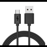 XIAOMI adatkábel és töltő (USB - microUSB, 100cm) FEKETE (5996457845842) - Adatkábel