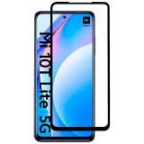 Xiaomi Mi 10T Lite edzett üveg 5D FEKETE TELJES KÉPERNYŐS FULL SCREEN HAJLÍTOTT tempered glass kijelzőfólia kijelzővédő védőfólia karcálló kijelzős