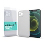 Xpro Apple Iphone 12 Pro Max készülékhez soft touch silicone case Slim törtfehér