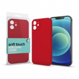 XPRO Soft Touch Silicone Case Slim piros Apple iPhone 13 készülékhez (124691) - Telefontok