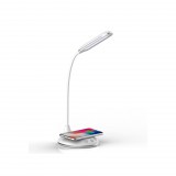 Xprotector asztali lámpa vezeték nélküli telefontöltő funkcióval fehér (119981) (x119981) - Lámpák
