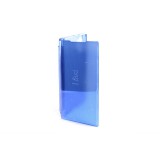 YOOUP Clear view Samsung Galaxy Note 10 Plus N975 oldalra nyíló tok kék