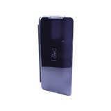 YOOUP Clear view Samsung Galaxy S20 Ultra G988F oldalra nyíló tok fekete
