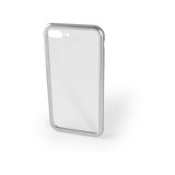 YOOUP Luxury iPhone 7 Plus/8 Plus Mágneses Abszorpciós Tok Ezüst-Clear