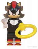 YUNMEI Sonic a sündisznó - Fekete Shadow Sonic mini figura