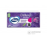 Zewa Deluxe Lavender Dreams illatosított papír zsebkendő, 3 rétegű, 90 db