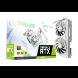 Zotac GeForce RTX 3060 Ti AMP White Edition LHR 8GB videokártya (ZT-A30610F-10PLHR) (ZT-A30610F-10PLHR) - Videókártya